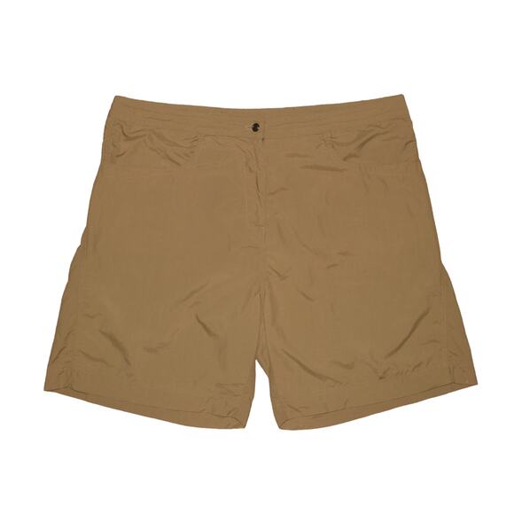 EXOFFICIO $65 Drawcord Waist Nylon Hiking Shorts Tan Size 18 - Picture 1 of 4